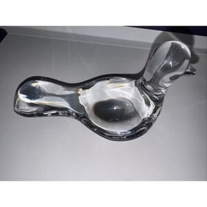 Baccarat Crystal Dove HTF Rare Original Collectible Figurine Figures Animals Euc